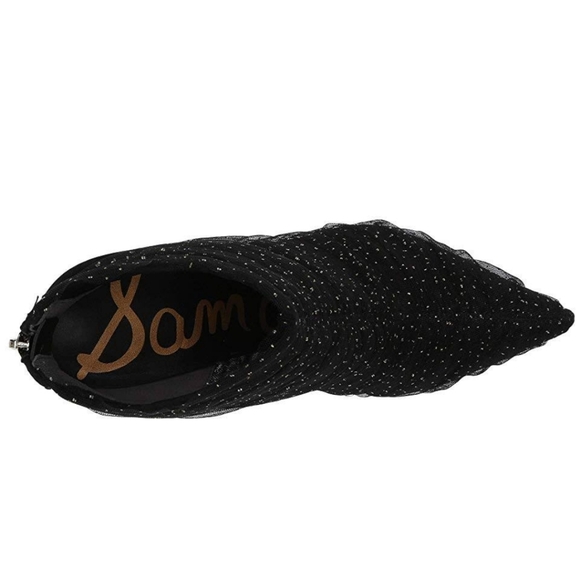 Sam Edelman Farren Tulle Pointed-Toe Booties - Picture 11 of 12